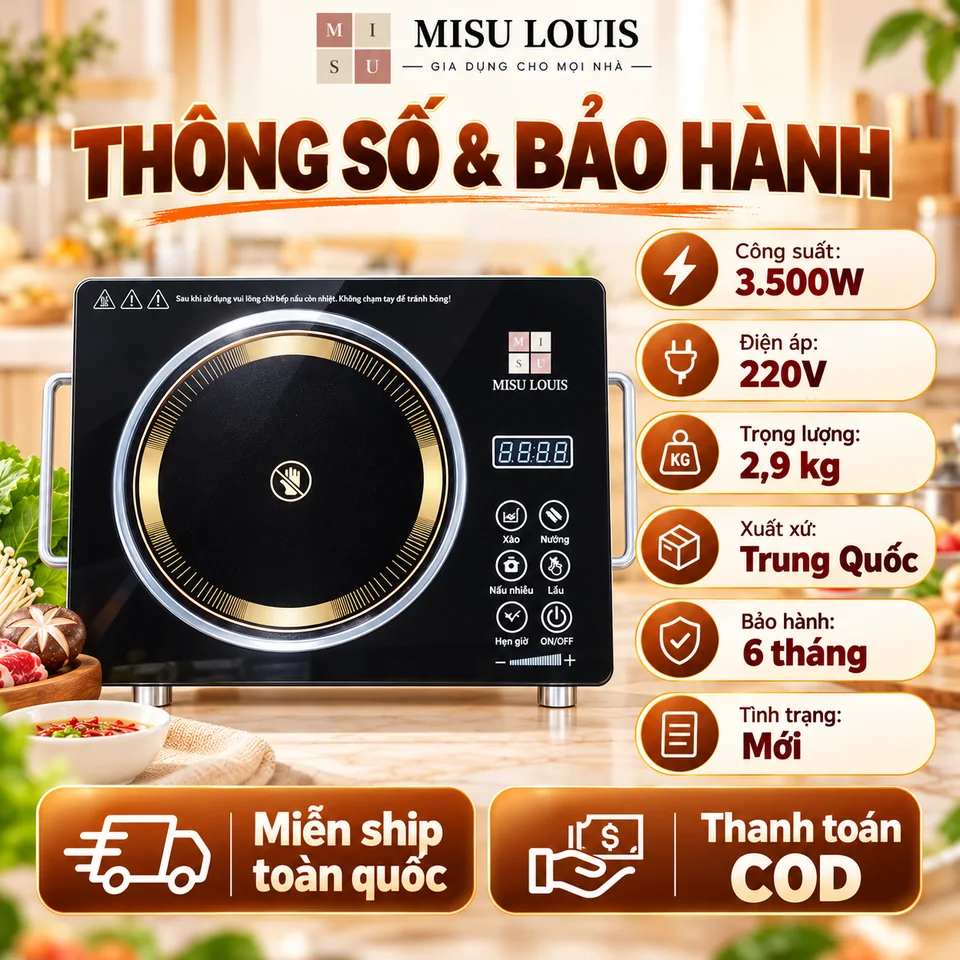 Ưu đãi bếp gốm điện