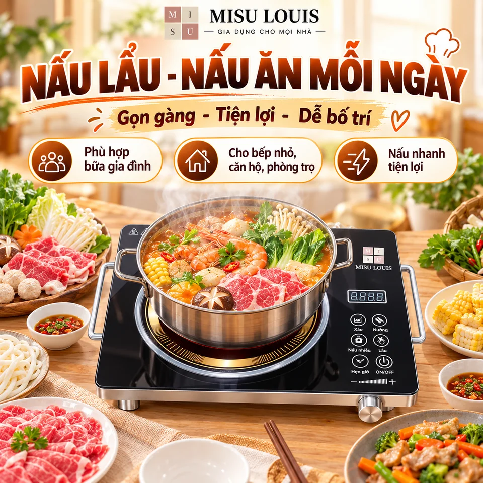 Bếp nấu lẩu